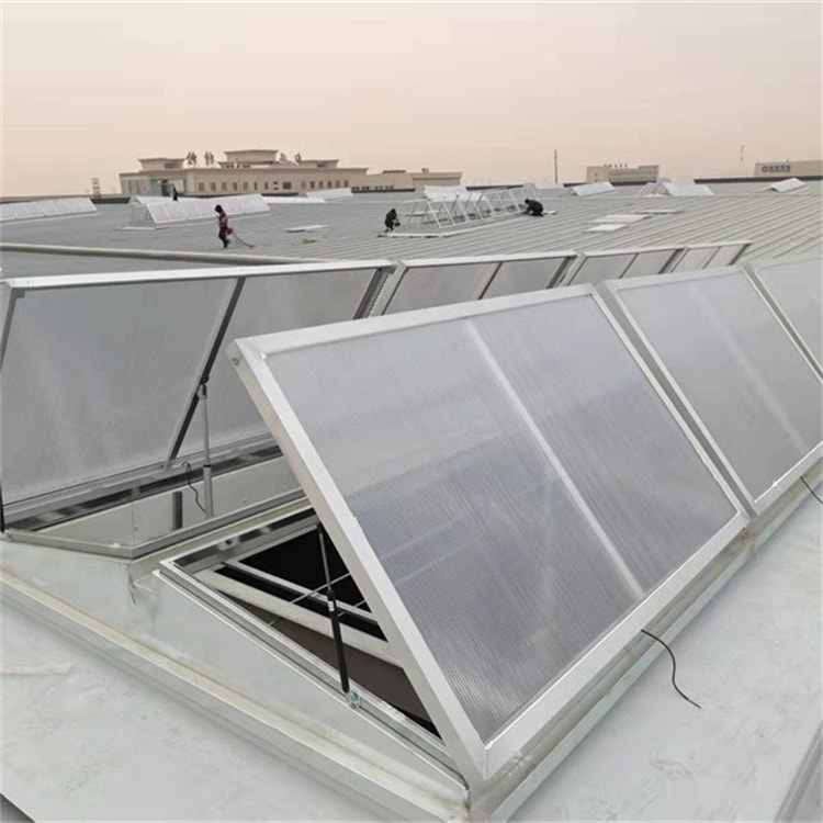 三角型電動采光排煙天窗